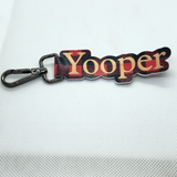 Yooper Faux Leather Keychain