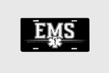 EMS License Plate